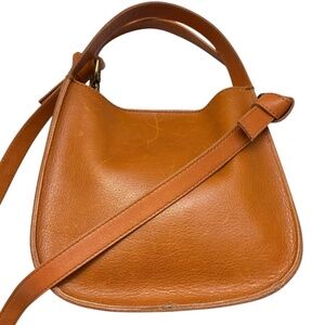 Madewell the Sydney brown leather crossbody bag